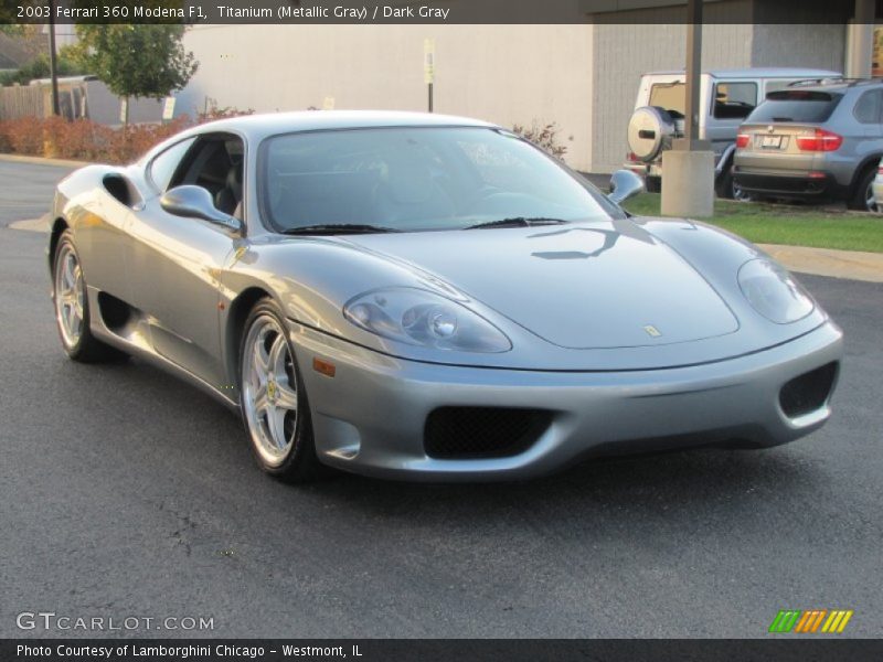 Front 3/4 View of 2003 360 Modena F1