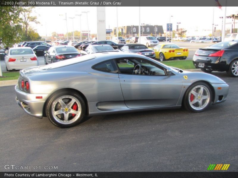  2003 360 Modena F1 Titanium (Metallic Gray)