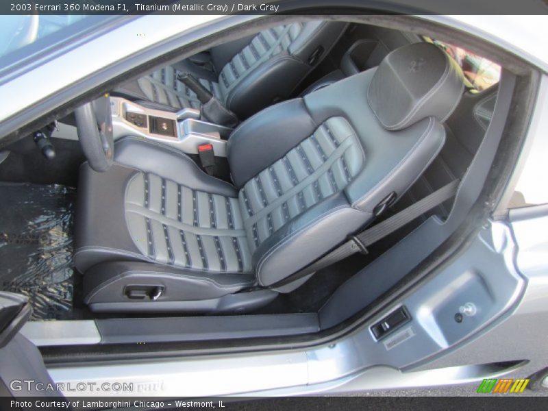  2003 360 Modena F1 Dark Gray Interior