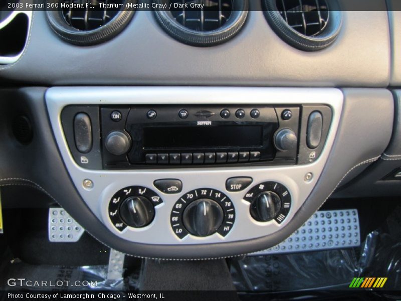 Audio System of 2003 360 Modena F1