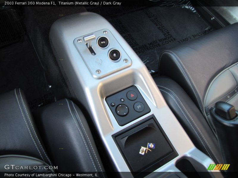 Controls of 2003 360 Modena F1