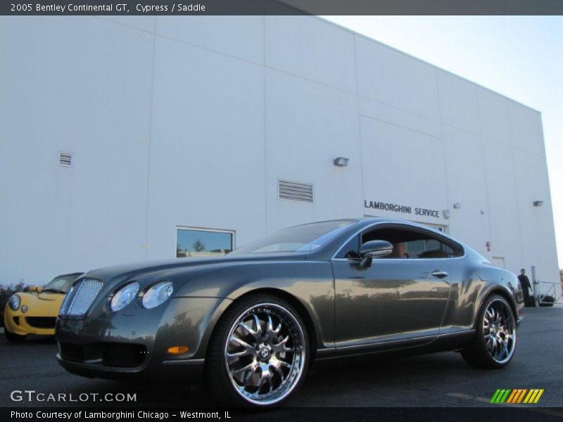 Cypress / Saddle 2005 Bentley Continental GT