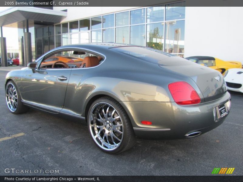 Cypress / Saddle 2005 Bentley Continental GT