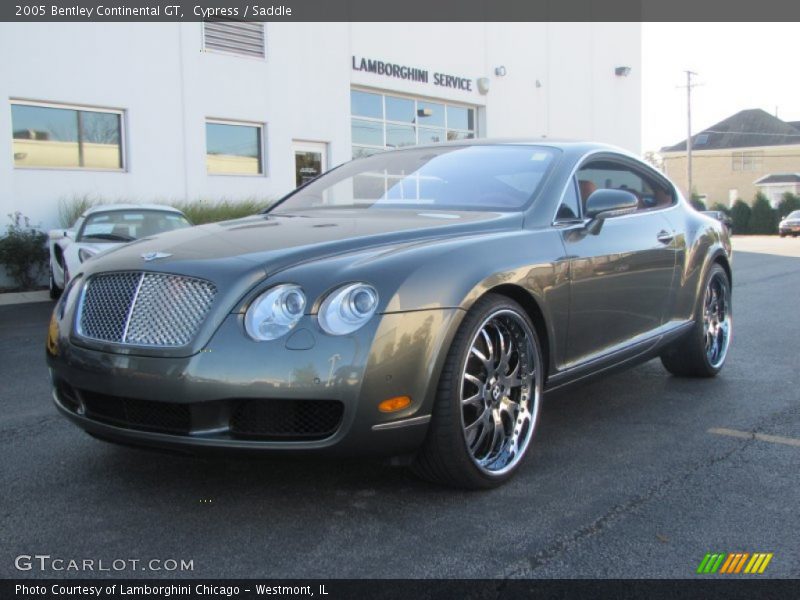 Front 3/4 View of 2005 Continental GT 