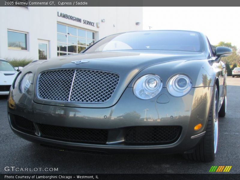 Cypress / Saddle 2005 Bentley Continental GT