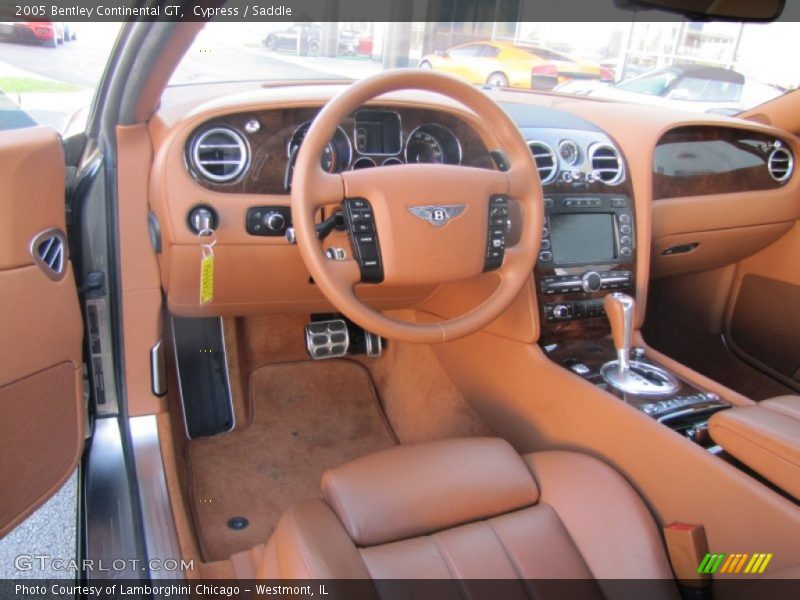 Dashboard of 2005 Continental GT 