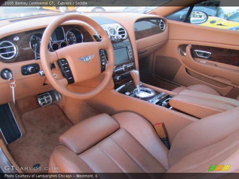 Saddle Interior - 2005 Continental GT  