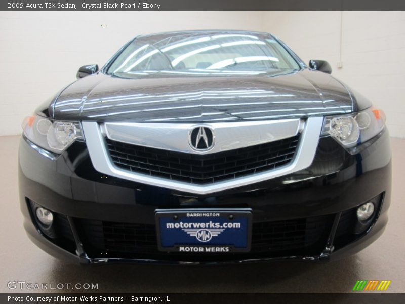 Crystal Black Pearl / Ebony 2009 Acura TSX Sedan