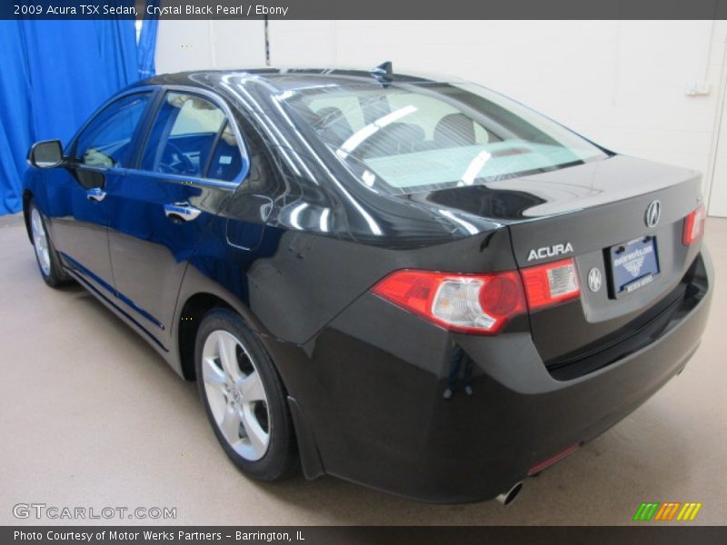 Crystal Black Pearl / Ebony 2009 Acura TSX Sedan