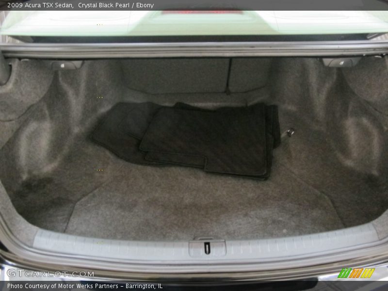 Crystal Black Pearl / Ebony 2009 Acura TSX Sedan