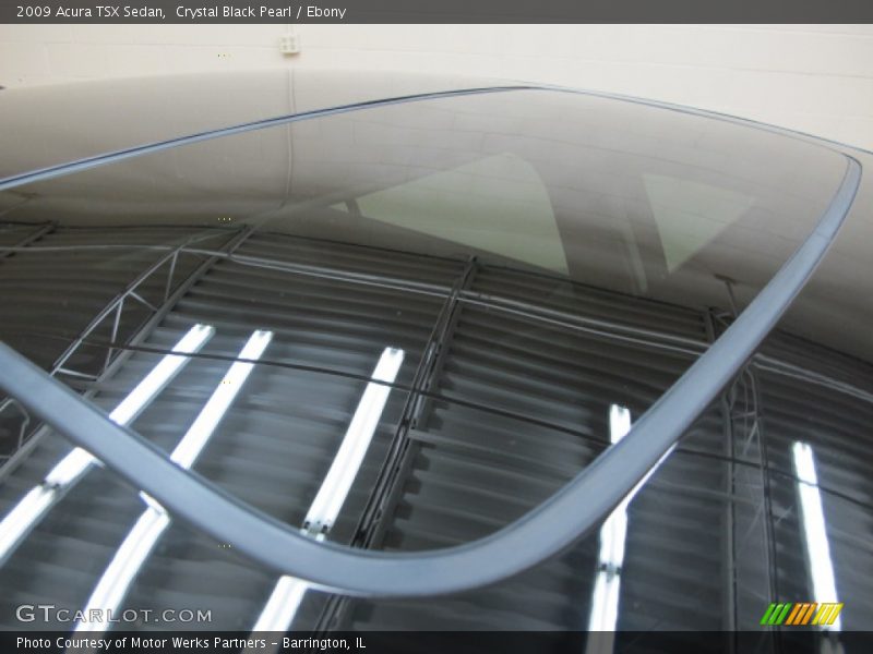 Crystal Black Pearl / Ebony 2009 Acura TSX Sedan