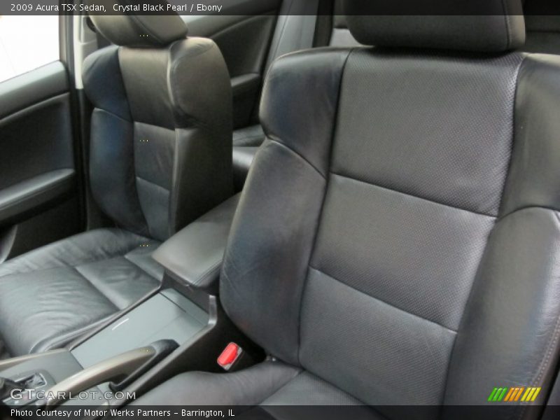 Crystal Black Pearl / Ebony 2009 Acura TSX Sedan