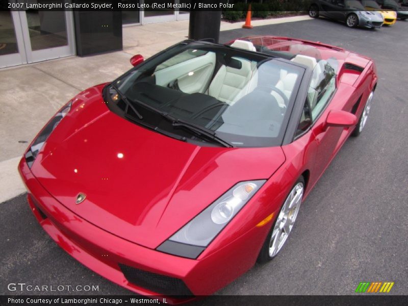 Top View - 2007 Lamborghini Gallardo Spyder