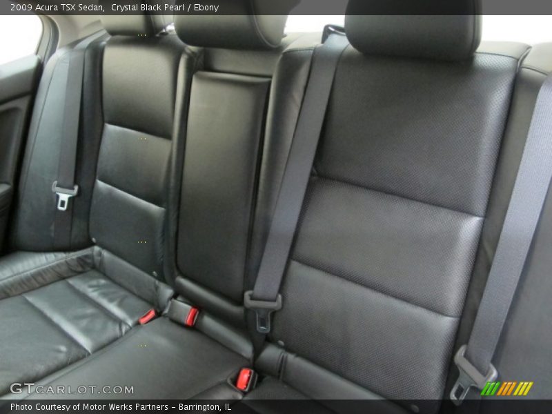 Crystal Black Pearl / Ebony 2009 Acura TSX Sedan