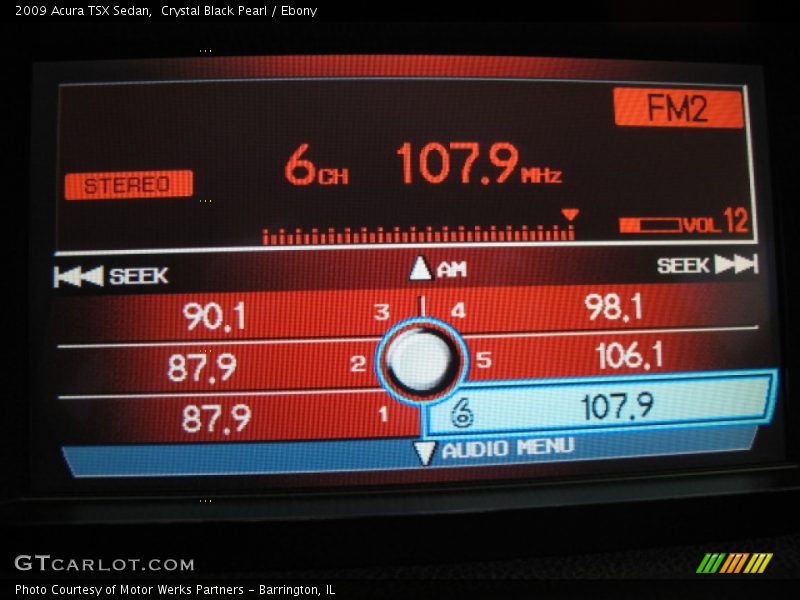 Crystal Black Pearl / Ebony 2009 Acura TSX Sedan