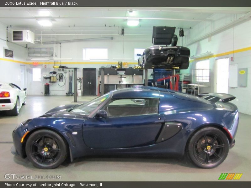 Nightfall Blue / Black 2006 Lotus Exige