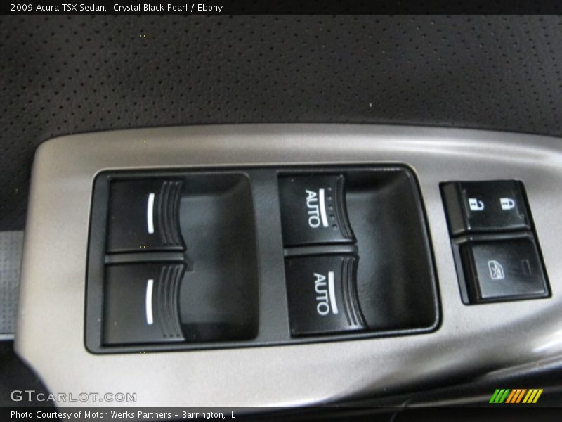 Crystal Black Pearl / Ebony 2009 Acura TSX Sedan