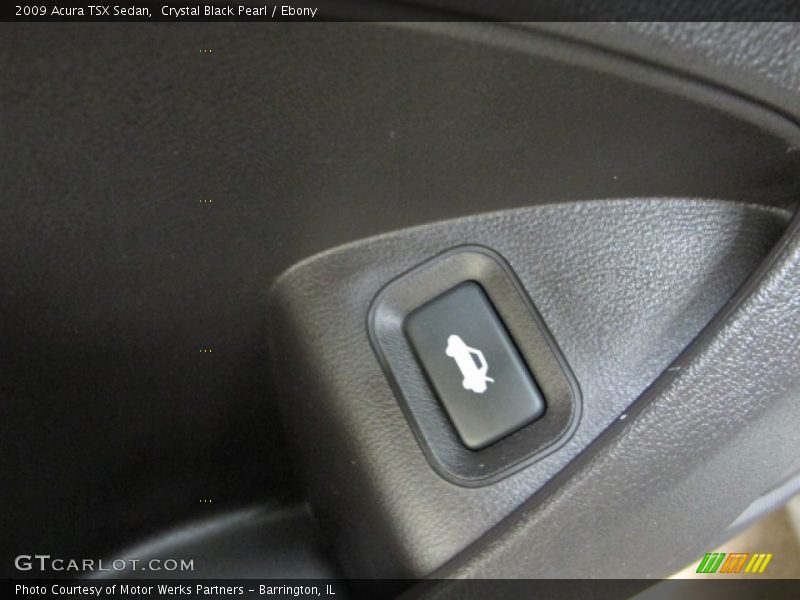Crystal Black Pearl / Ebony 2009 Acura TSX Sedan