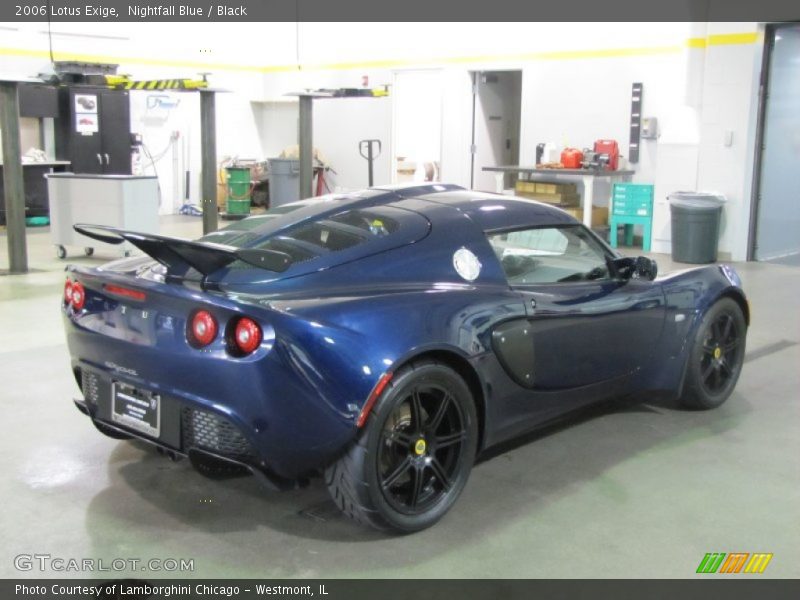 Nightfall Blue / Black 2006 Lotus Exige