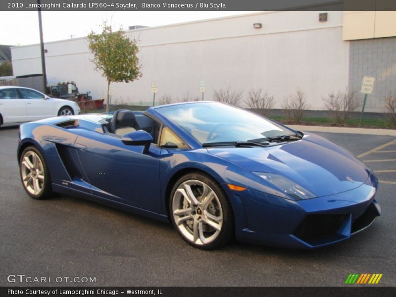 Front 3/4 View of 2010 Gallardo LP560-4 Spyder