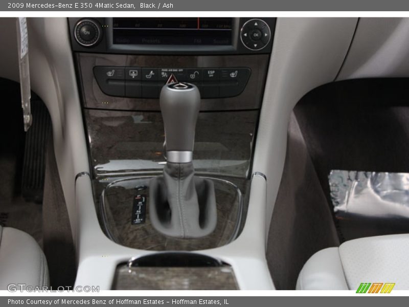 Black / Ash 2009 Mercedes-Benz E 350 4Matic Sedan