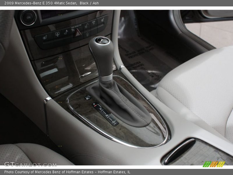 Black / Ash 2009 Mercedes-Benz E 350 4Matic Sedan