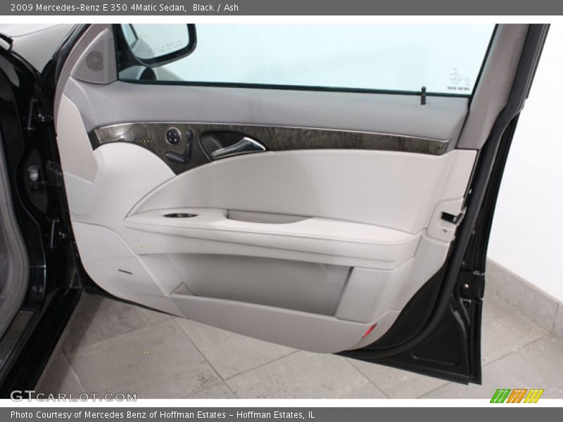Black / Ash 2009 Mercedes-Benz E 350 4Matic Sedan
