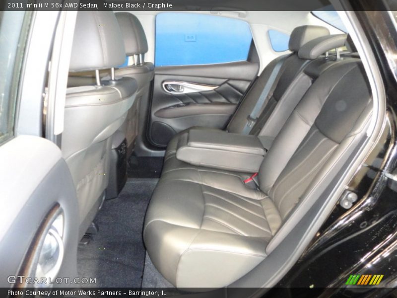  2011 M 56x AWD Sedan Graphite Interior