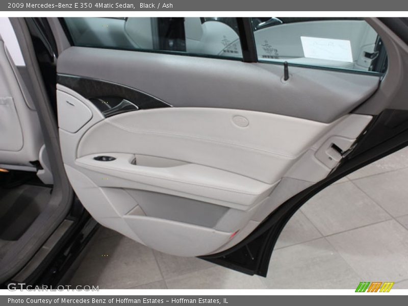 Black / Ash 2009 Mercedes-Benz E 350 4Matic Sedan