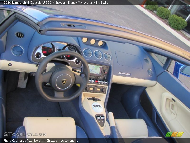 Blu Scylla Interior - 2010 Gallardo LP560-4 Spyder 