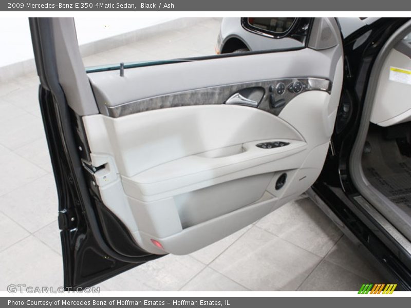 Black / Ash 2009 Mercedes-Benz E 350 4Matic Sedan