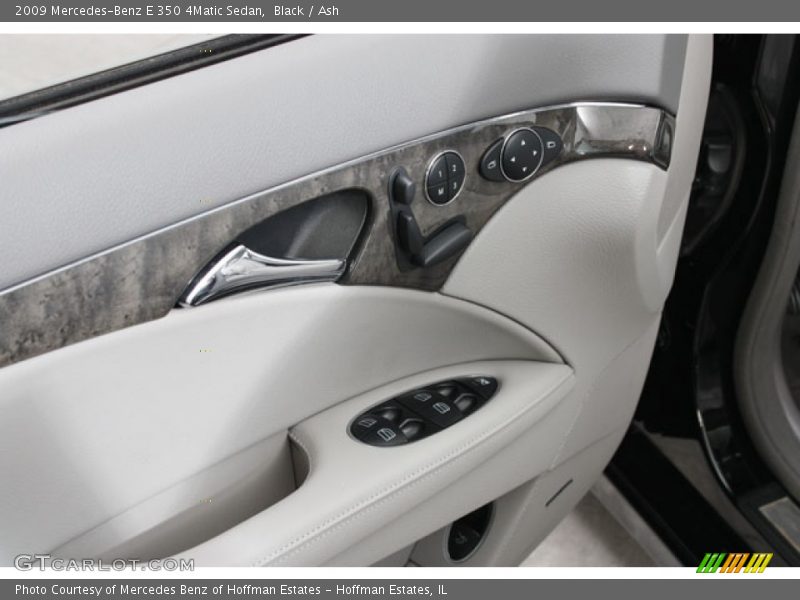 Black / Ash 2009 Mercedes-Benz E 350 4Matic Sedan