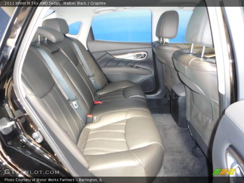Malbec Black / Graphite 2011 Infiniti M 56x AWD Sedan