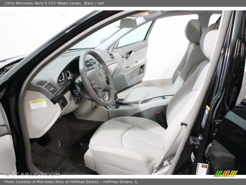 Black / Ash 2009 Mercedes-Benz E 350 4Matic Sedan
