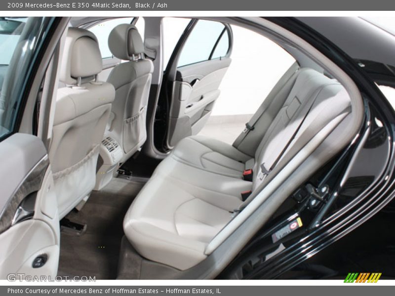 Black / Ash 2009 Mercedes-Benz E 350 4Matic Sedan