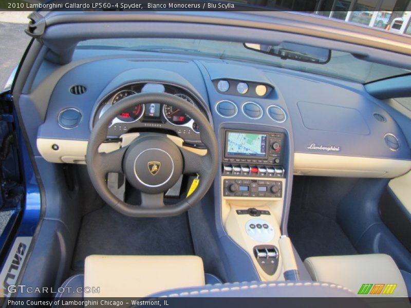 Dashboard of 2010 Gallardo LP560-4 Spyder