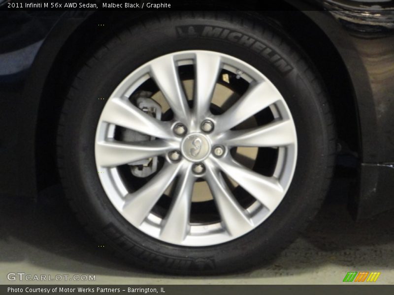  2011 M 56x AWD Sedan Wheel