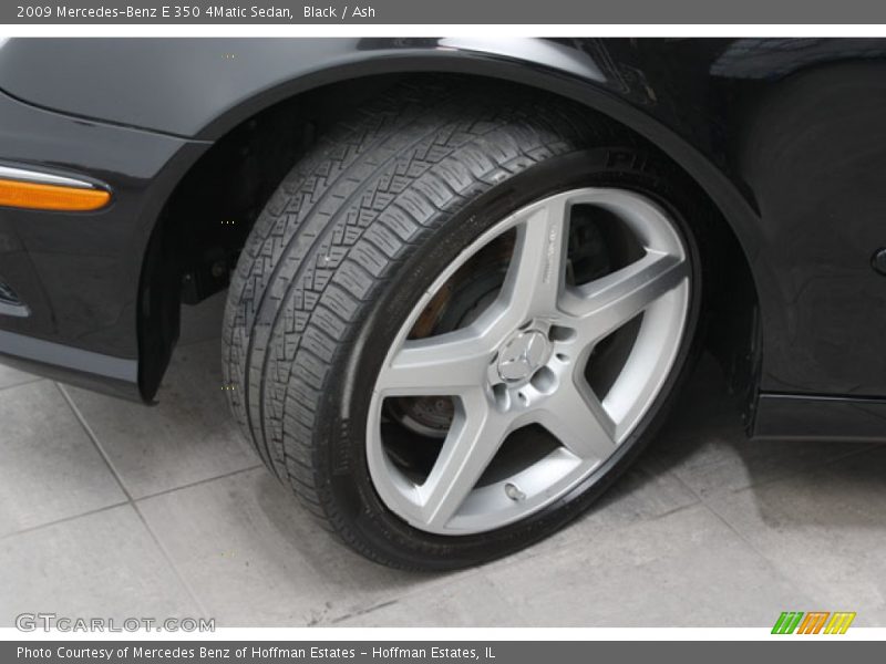 Black / Ash 2009 Mercedes-Benz E 350 4Matic Sedan