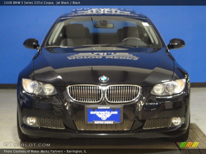 Jet Black / Black 2008 BMW 3 Series 335xi Coupe