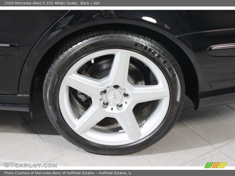 Black / Ash 2009 Mercedes-Benz E 350 4Matic Sedan