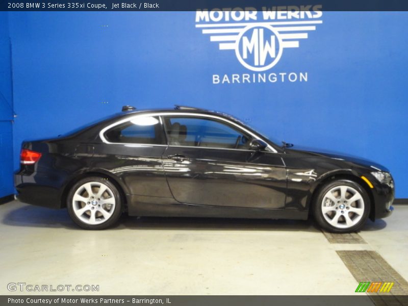 Jet Black / Black 2008 BMW 3 Series 335xi Coupe