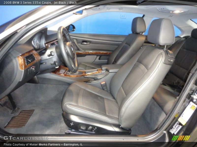 Jet Black / Black 2008 BMW 3 Series 335xi Coupe