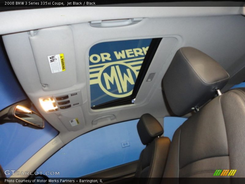 Jet Black / Black 2008 BMW 3 Series 335xi Coupe