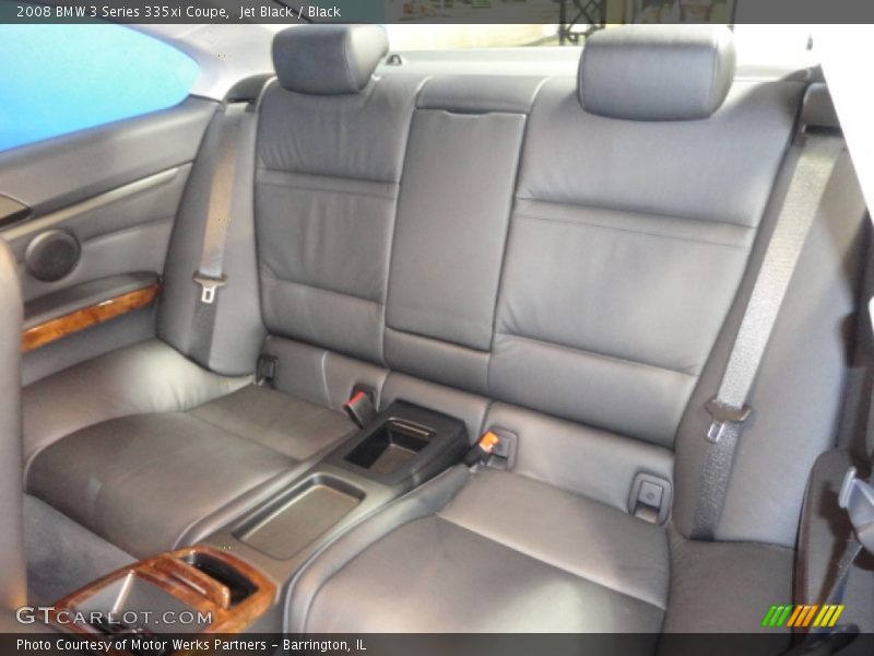 Jet Black / Black 2008 BMW 3 Series 335xi Coupe