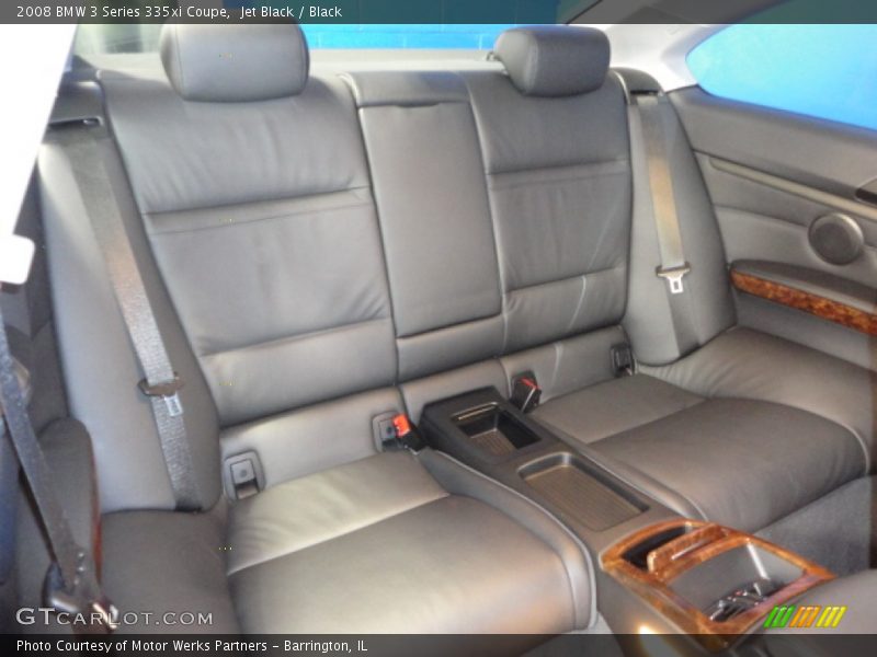 Jet Black / Black 2008 BMW 3 Series 335xi Coupe