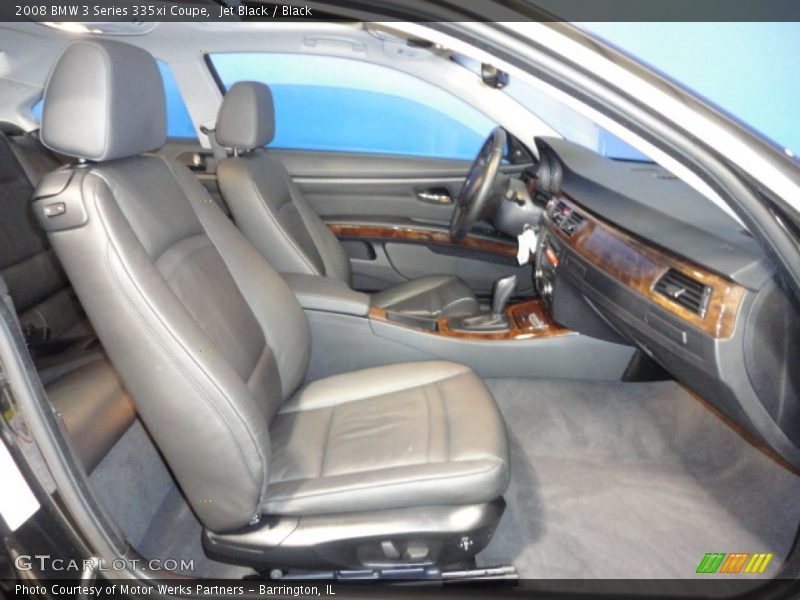 Jet Black / Black 2008 BMW 3 Series 335xi Coupe