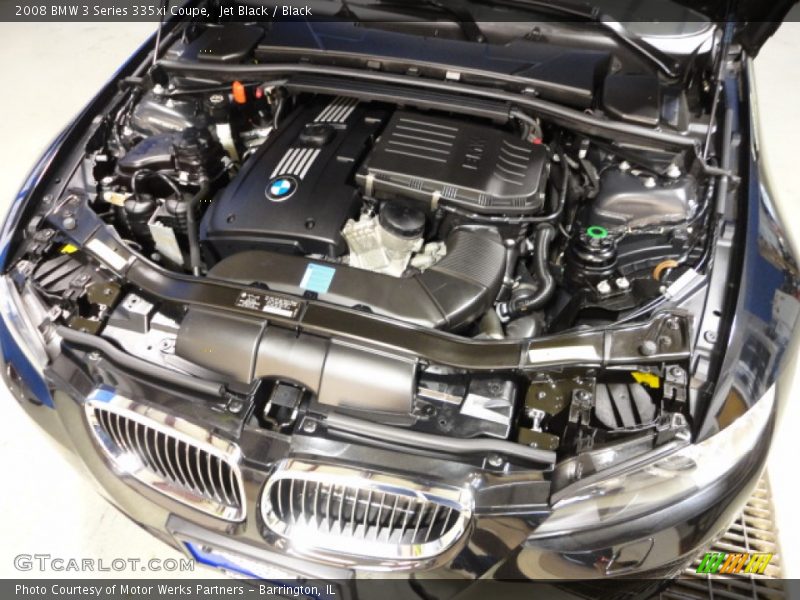 Jet Black / Black 2008 BMW 3 Series 335xi Coupe