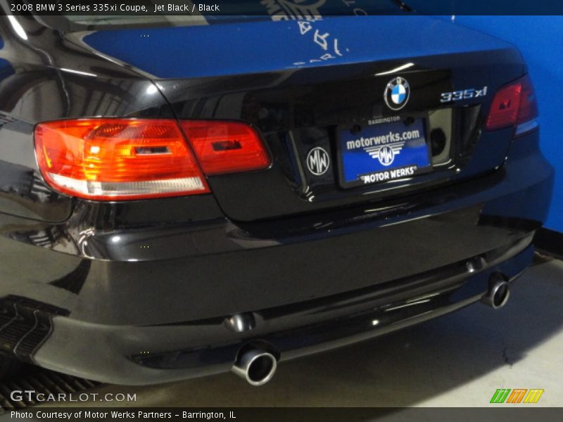 Jet Black / Black 2008 BMW 3 Series 335xi Coupe