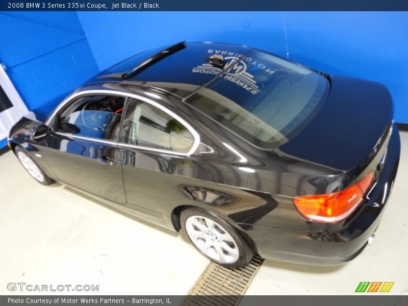 Jet Black / Black 2008 BMW 3 Series 335xi Coupe