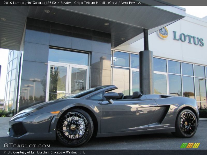 Grigio Telesto Metallic (Grey) / Nero Perseus 2010 Lamborghini Gallardo LP560-4 Spyder